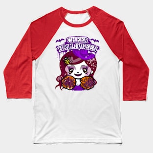 CHEER HALLOWEEN WITCH Baseball T-Shirt